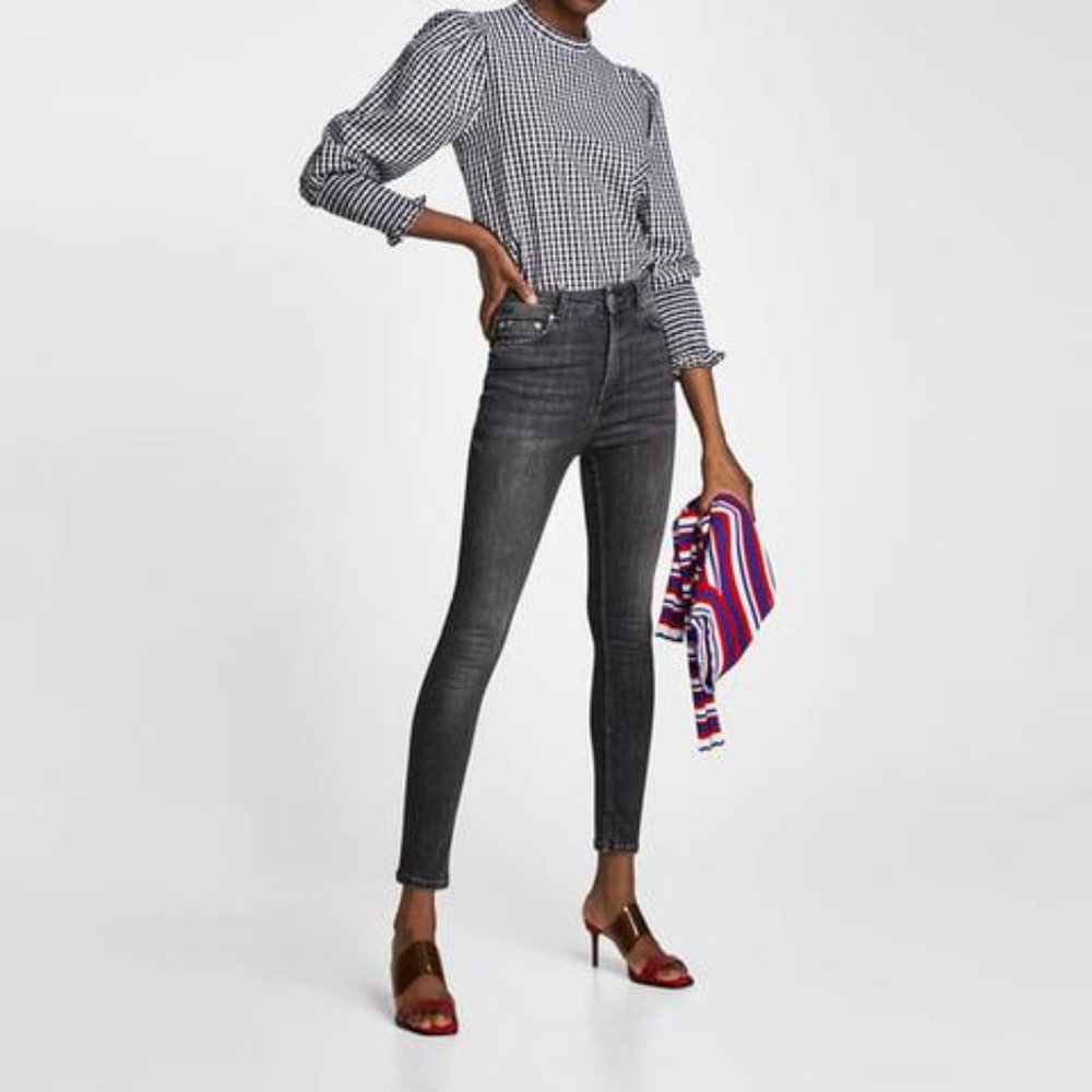Zara high-rise skinny jean